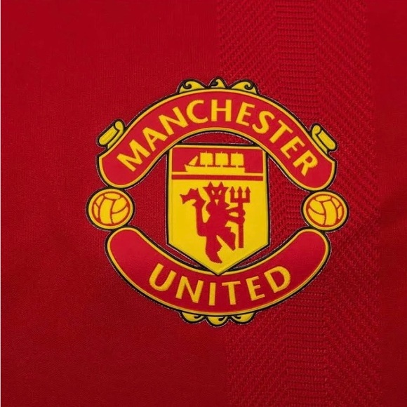 ⚽️🇬🇧NWT Adidas 2021-2022 Manchester United Home Shirt, Size L - Picture 7 of 9